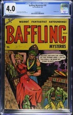 Baffling Mysteries 20 CGC 4.0 Bondage Cover 1954 picture