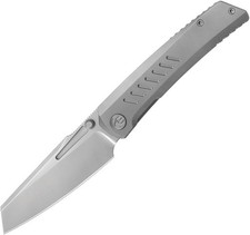 Kubey KB Knives Insomnia Framelock Gray Titanium Folding M390 Pocket Knife 441A picture