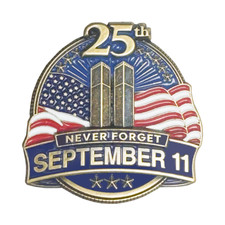 KK-16 September 11th 9/11 pin 25th Anniversary Commemorative Anniversary Lapel P picture