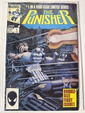 The Punisher Limited Series #1 1985 Double Sized Issue picture