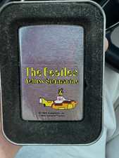 Zippo The Beatles Yellow Submarine Lighter 1999 Subafilms Ltd. in Zippo Tin picture