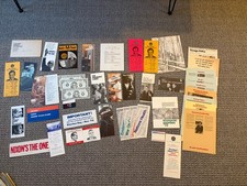 Richard Nixon 1968 President Campaign Lot Pamphlets picture