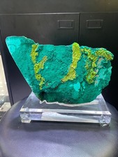 7.2LB Top Rare Natural Pyromorphite quartz crystal Mineral specimens Reiki+stand picture