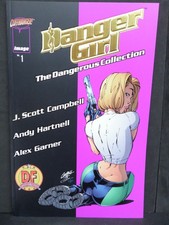 Danger Girl Dangerous Coll. #1 Dynamic Forces NM w/ Certificate J Scott Campbell picture
