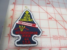 OA Lodge 44 WITAUCHSOMAN collectible 1978 NESA Conclave patch (mD) picture