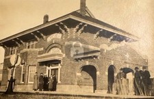 Train Depot Lakeview OR Oregon c1910s Lake County 2 RPPC Photo Postcard COPY picture