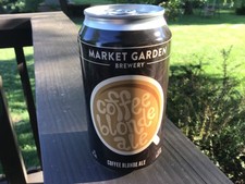 Coffee Blonde Ale empty beer can picture