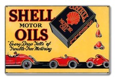 SHELL MOTOR OILS TROUBLE FREE MOTORING 18