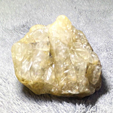 Small Natural Rough Crystal Cluster Specimen Off-White/Clear picture