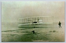 Vintage Postcard Wright Brothers Flight December 17 1903 picture