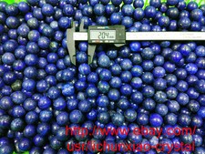 10PCS  TOP    NATURAL LAPIS LAZULI SPHERE BALL HEALING picture