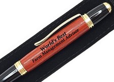 Gift For Farm Management Advisor World's Best Engraved Pen Present picture