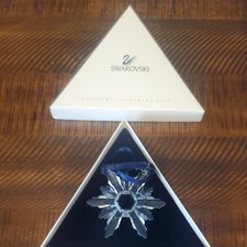 Swarovski Crystal Christmas Ornament from 1998 Vintage.  picture