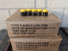 5 NOS USGI Plastilube Garand Grease Pots picture