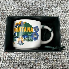 MONTANA Starbucks “Discovery Series” Collection 2oz Mug Ornament - NEW for 2024 picture