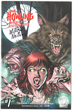 the Howling Revenge of the Werewolf Queen #1E  singed by micky neilson picture