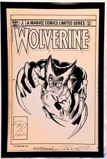Wolverine #2 by Frank Miller 11x17 FRAMED Original Art Poster Marvel Comics picture