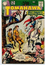 Tomahawk #81-1962 fn 6.0 Fred Ray 1st Miss Liberty Superb Cover art great story picture