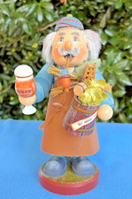 RARE KATHE WOHLFAHRT TAUBERVALLEY COLLECTION ORIGINAL HOLZKNODDL INCENSE SMOKER picture