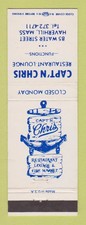 Matchbook Cover - Capt'n Chris Restaurant Haverhill MA picture