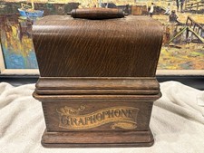 RARE 1800s COLUMBIA Type AT GRAPHOPHONE Edison Cylinder Player PHONOGRAPH picture