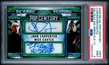 2025 Leaf Metal Pop Century John Carpenter & Nick Castle Dual Auto 1/1 HALLOWEEN picture