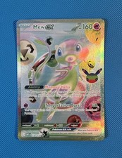 Pokemon 30th Anniversary Futuristic Mew EX 158/128 MINT picture
