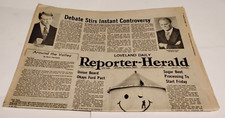 Reporter Herald Jimmy Carter Debate Thursday October 1976 Loveland CO Newspaper picture