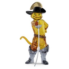 Swarovski Crystal Shrek Puss in Boots Figurine Decoration, Brown, 5720460 picture