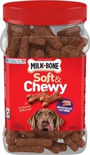 Milk-Bone Soft & Chewy Dog Treats, Made with Real Beef & Filet Mignon, 25 Ounce picture