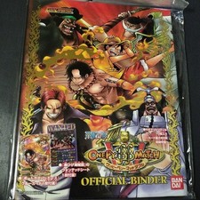 One Piece Berry Match BB Official Binder with Crew Card & Wanted Sheet 2010 Rare picture