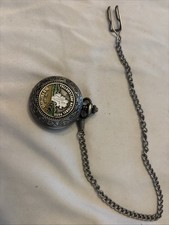 Vintage Yellowstone National Park- Old Faithful Pocket Watch  picture
