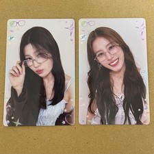GMMTV Girls Trading Cards Pahn Fond Glasses 2pcs Collectible Set picture