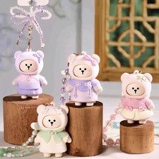 【NEW】Starbucks China 2026 Spring Auspicious Pattern Cute Bear Charm Blind Box picture