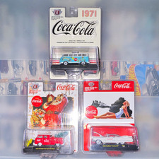 Coca-Cola M2 Machines Collection Multicolor Die-Cast Vehicles Lot of 3 cars 006 picture