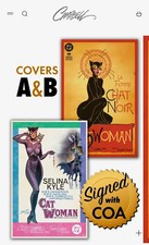 *PRESALE* Catwoman #88 COVERS A & B  Signed J Scott Campbell Le Chat noir DC picture