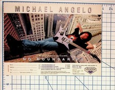 Michael Angelo No Boundaries Album Promo Flyer Order Form M.A.C.E. Inc. Chicago picture