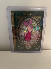 2026 Topps Chrome Disney Piglet #WP-4 Winnie the Pooh 100th Anniversary /100 picture