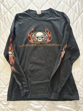Vintage 2004 Harley-Davidson 80th Anniversary Long Sleeve Shirt picture