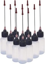 10 Pack 1Oz Medical Grade Boston Round Dispensing Bottles With 3Inch Needle picture