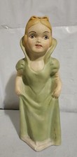 Vintage Snow White Hand Cast Sculpture Measures 15