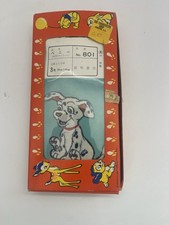 VTG 1965 Matsuhato Brand Bunka Embroidery Disney 101 DALMATIONS Japan NOS -Rare- picture