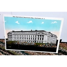 Vintage 1920s New Agricultural Dept Building Washington DC Postcard picture