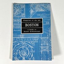 Vintage 1984 Boston Architecture Walking Tour Map National Building Museum picture