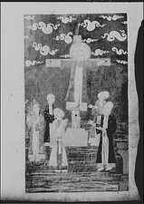 Photo:Armenian Manuscript Illumination Crucifixion 1929 Arnold Genthe picture
