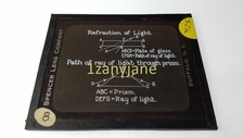 SJK Glass Magic Lantern Slide Photo REFRACTION OF LIGHT picture