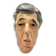Vintage John Kerry Political Full Face Adult Halloween Mask Cesar 2003 picture