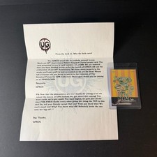 GARBAGE PAIL KIDS UNDERGROUND 15TH ANNIVERSARY HEBREW CRACKED CRYSTAL PROMO picture