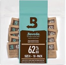 Boveda 62% RH 2-Way Humidity Control - Protects & Restores - Size 8 - 10 Count picture