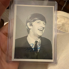 T.C.G. The Beatles Ringo Starr Signed Autograph Card #159 3rd Series picture